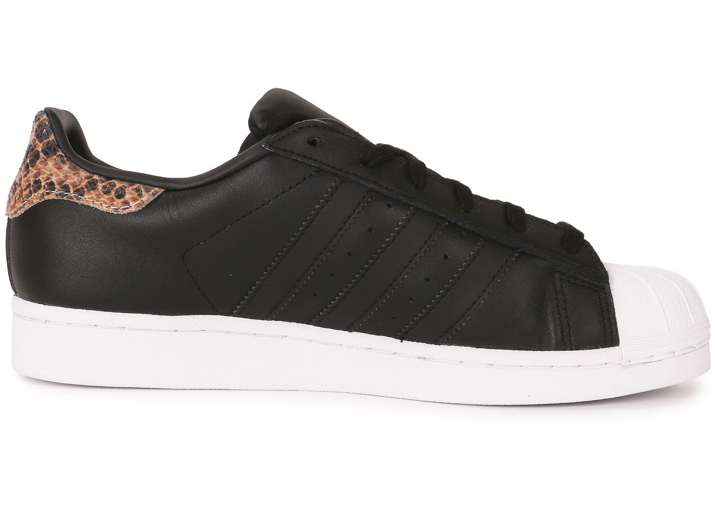 adidas superstar femme noir serpent